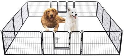 What is the best type of fencing for dogs?
